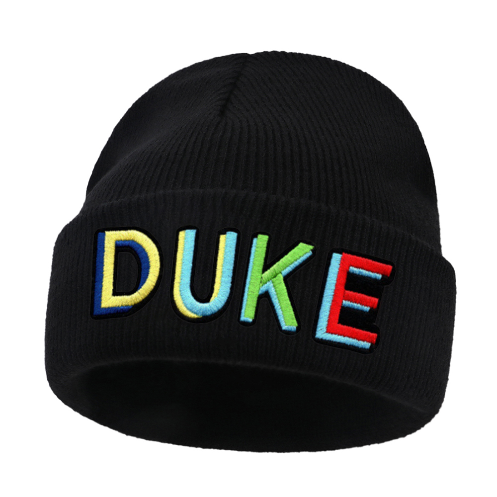 Personalized Colourful Funky Letter Patch Beanies For Kid & Adult | HSKid66