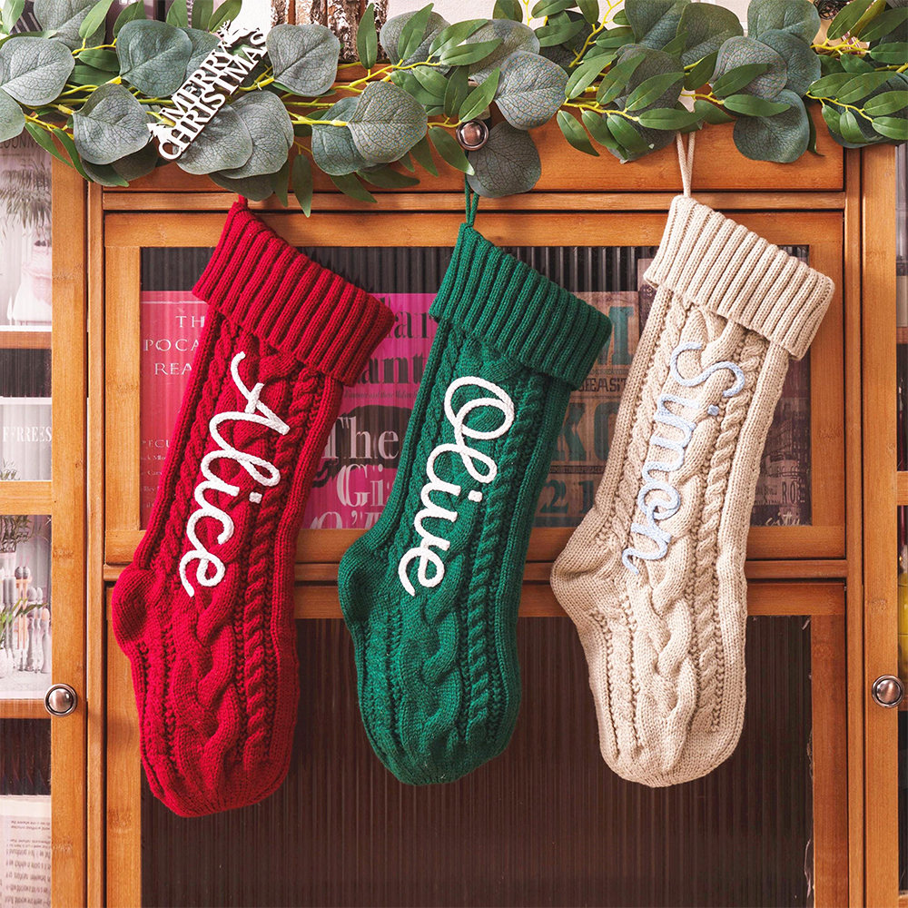 Personalized Christmas Stocking with Name | MCGift185
