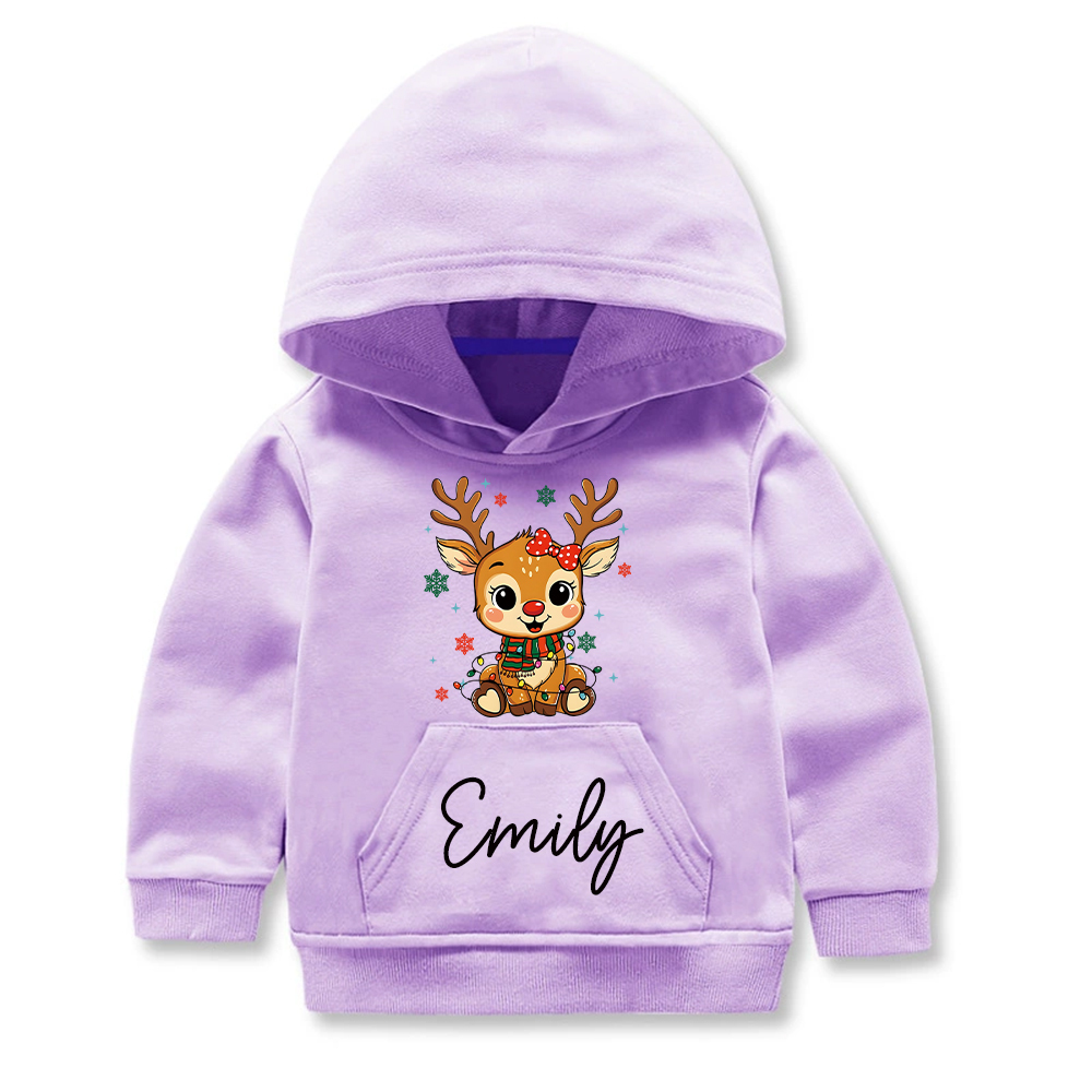Personalized Kids Lovely Christmas Hoodie | MCGift218