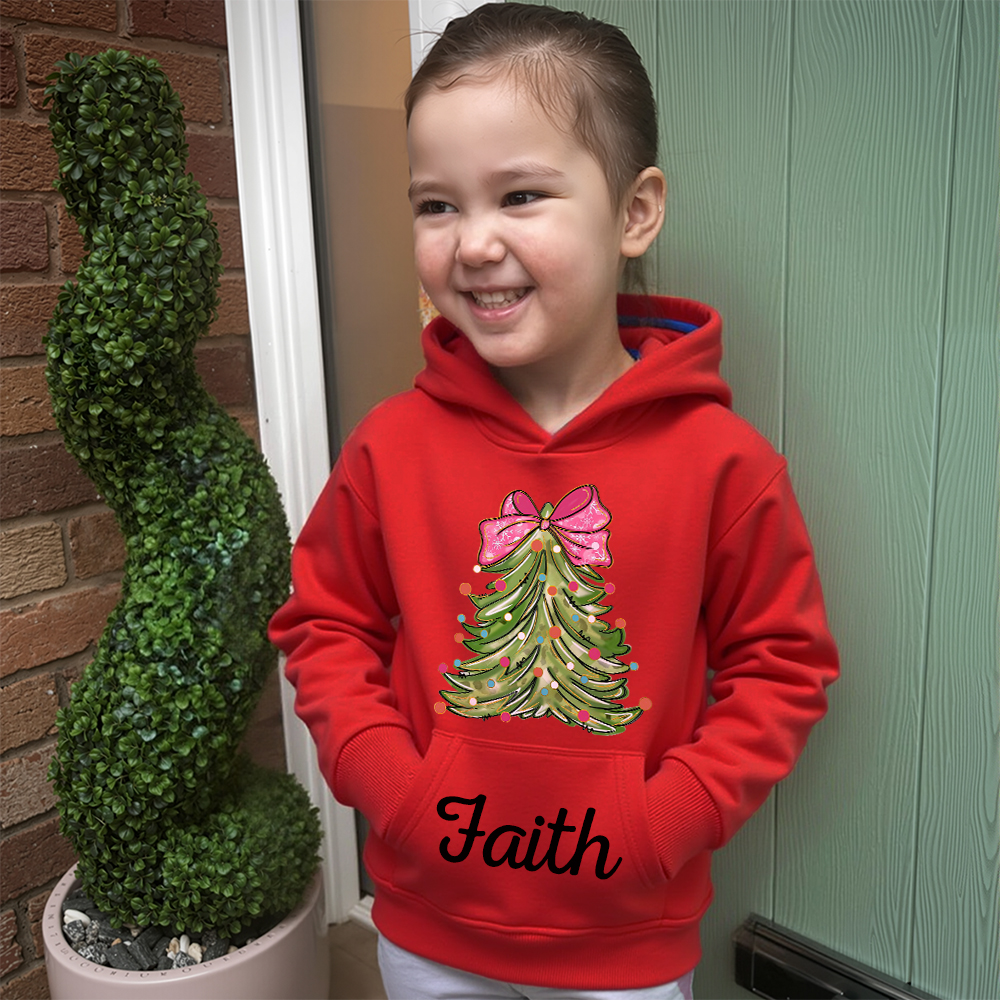 Personalized Kids Lovely Christmas Hoodie | MCGift226
