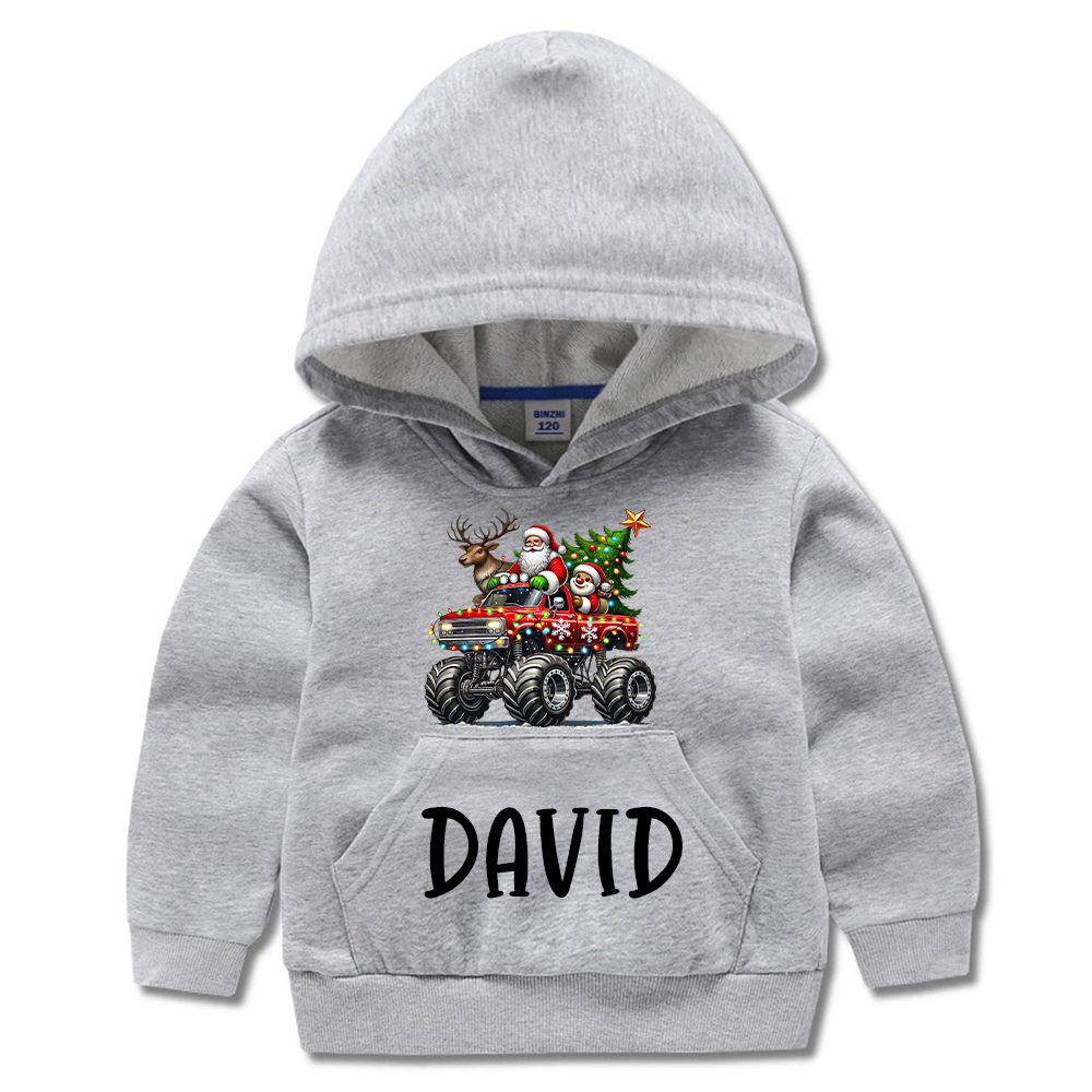 Personalized Kids Lovely Christmas Hoodie | MCGift227