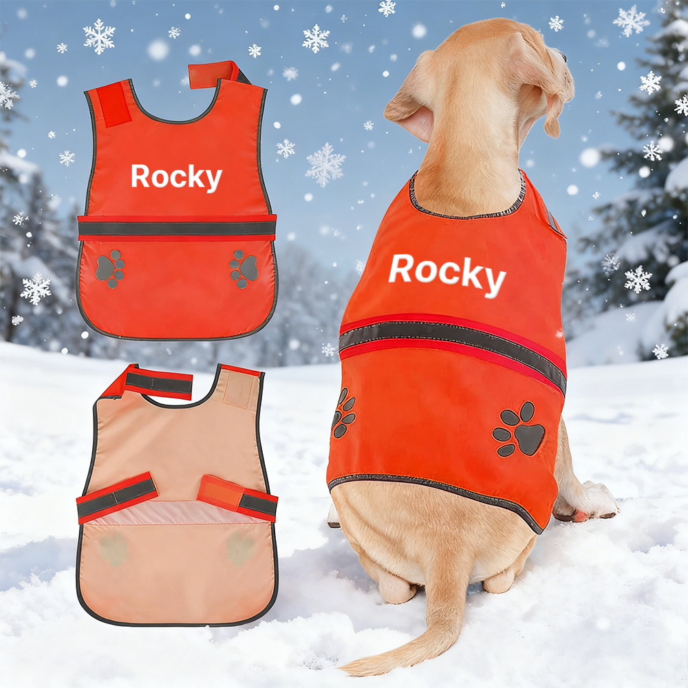  Personalized Embroidered Pet Safety Vest| BKPet293