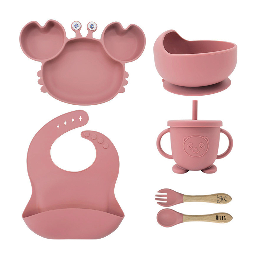 Personalised Baby Silicone Cutlery Set | CWBaby67