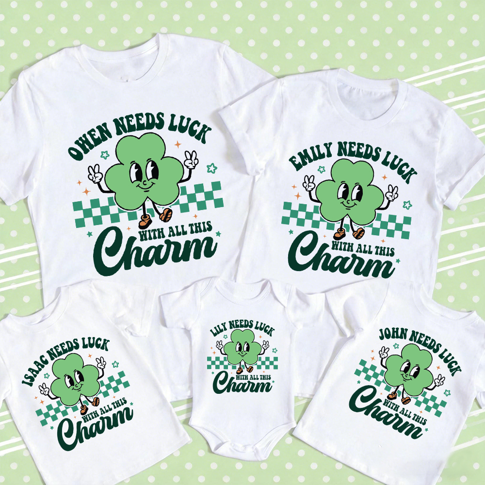 Personalized Family St Patrick's Day Matching Shirt | CWFamily124