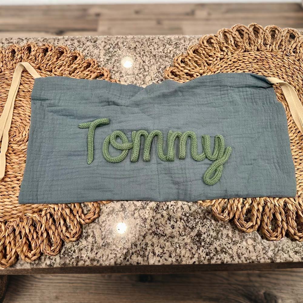 Personalized Hand Embroidered Baby Car Backseat Organizer | CWBaby520
