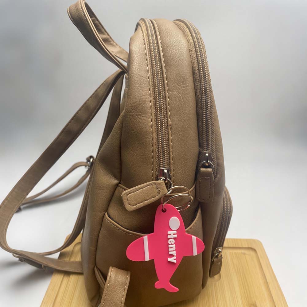 Personalized 3D Printed Backpack Name Tag With Diverse Styles | CWGift106