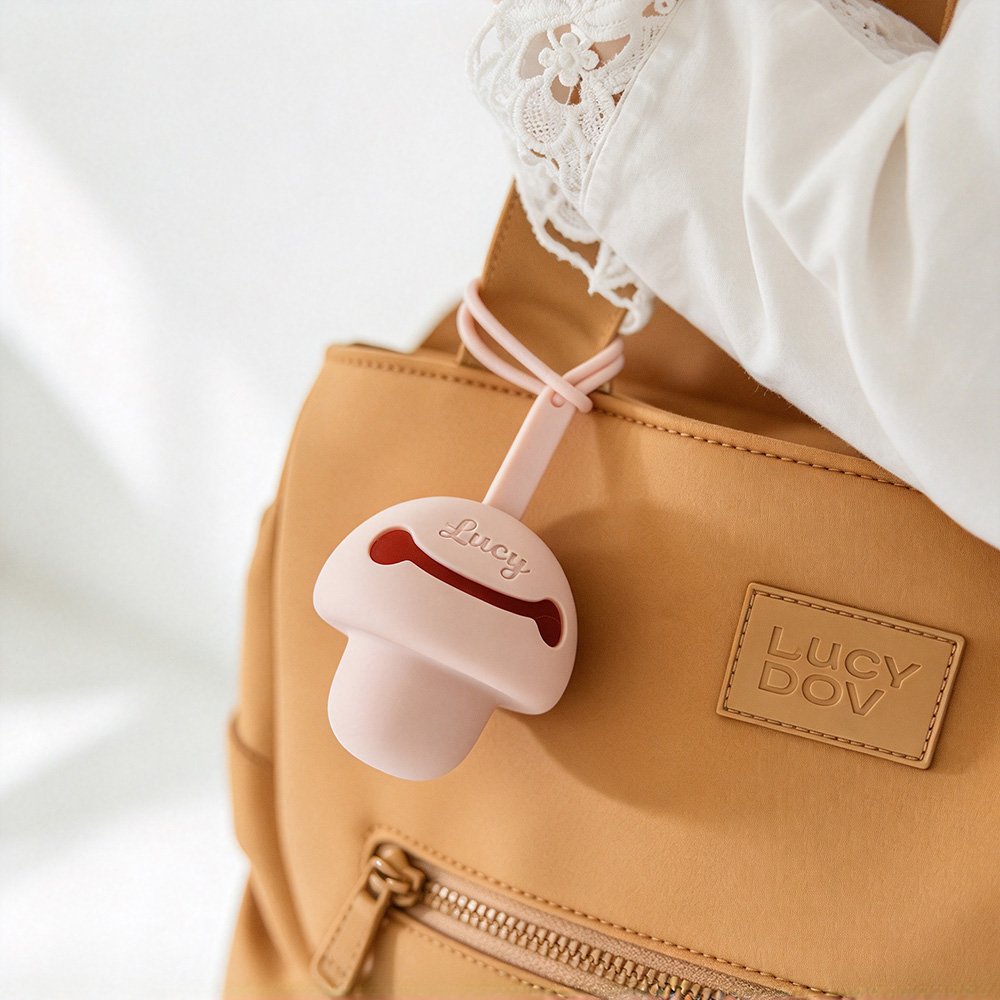 Personalized Baby Mushroom Silicone Pacifier Case | CWBaby559