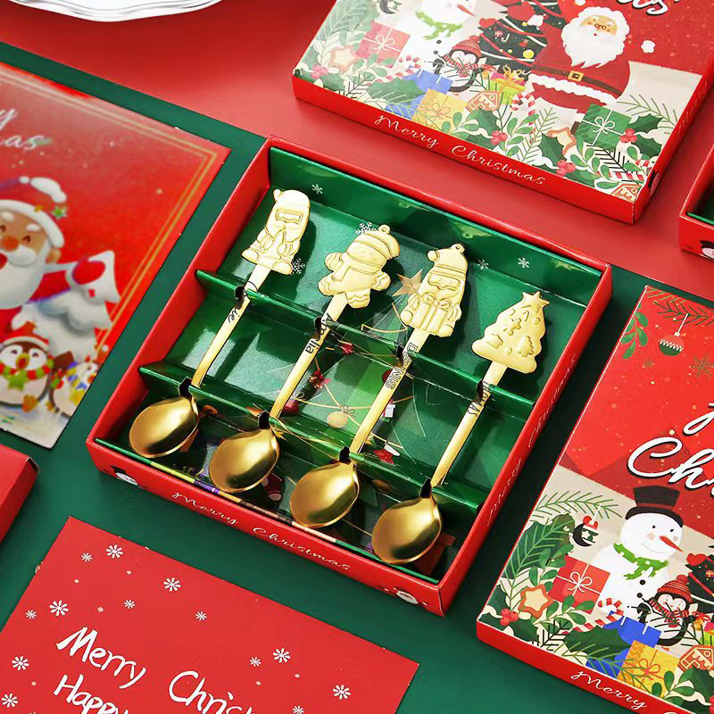 Personalized Christmas Spoons Gift Box | MCGift28