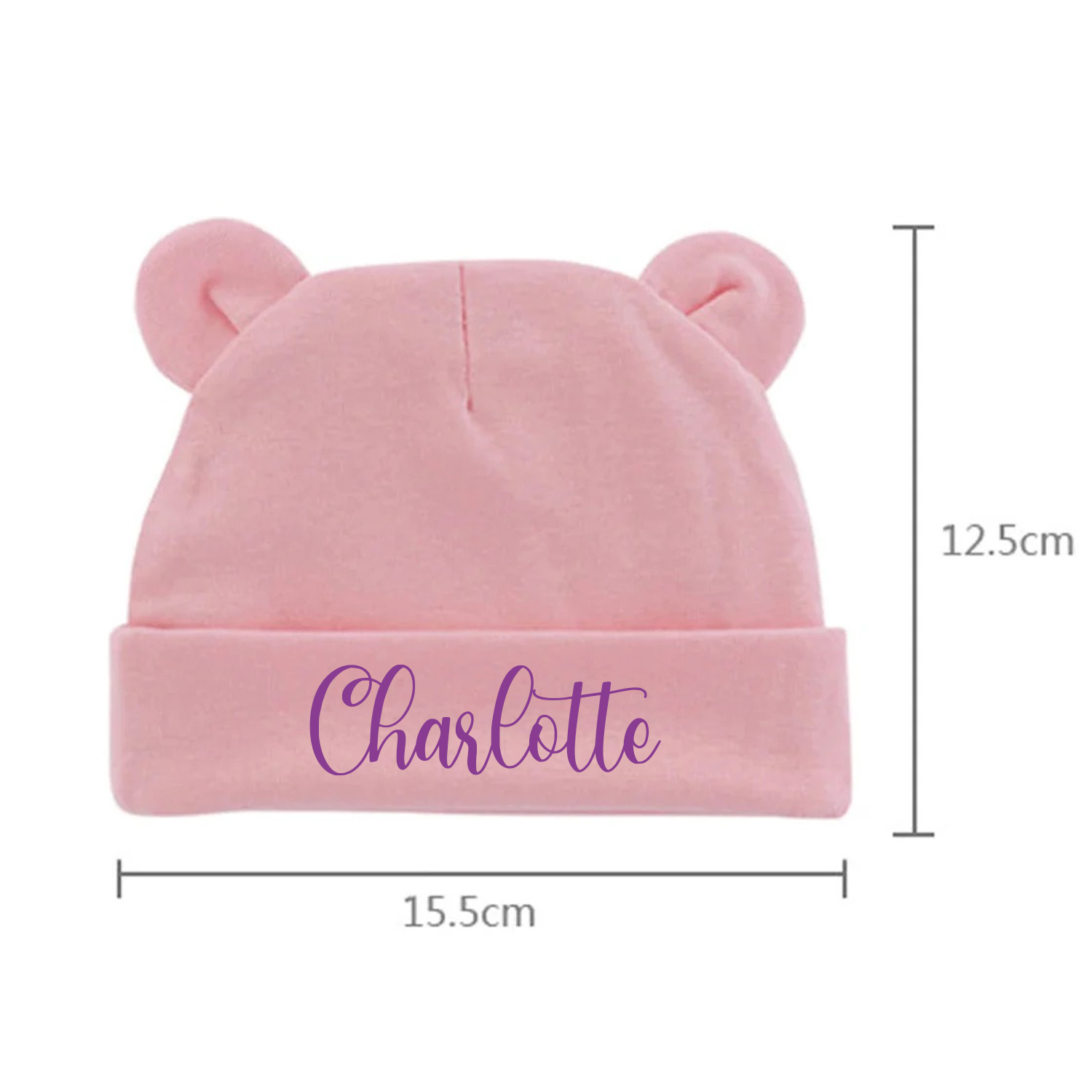 Personalized Lovely Bear Baby Hat for Comfort & Unique | HSKid38