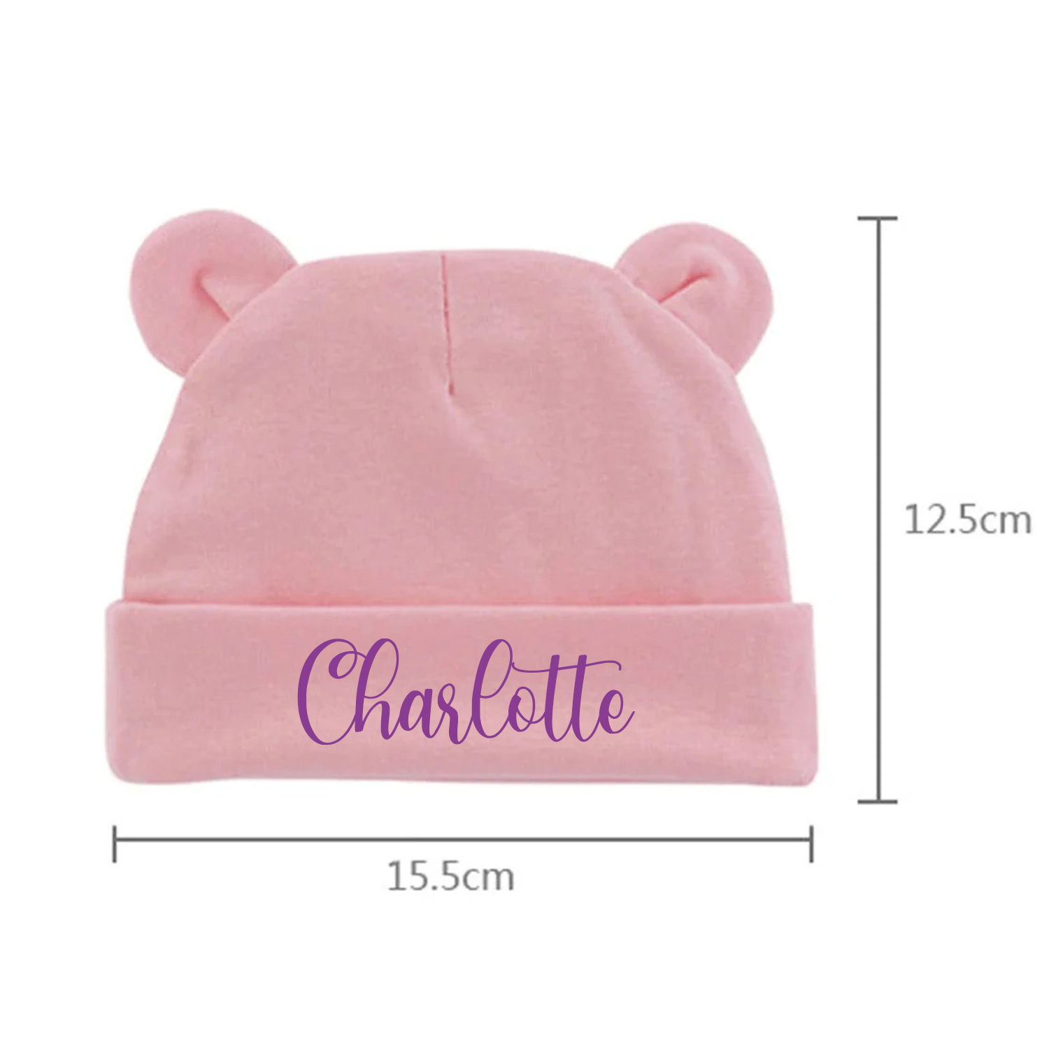 Personalized Lovely Bear Baby Hat for Comfort & Unique | HSKid38
