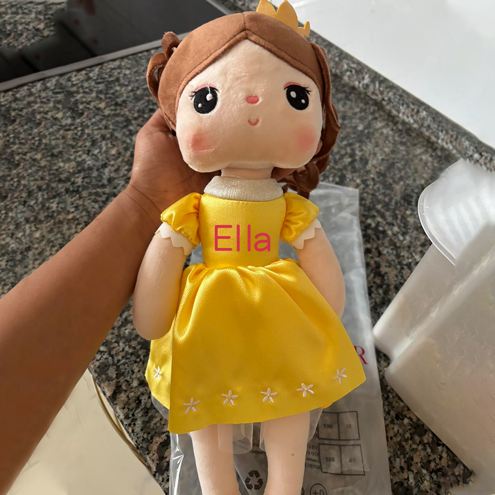 Personalized Kids Lovely Princess Plush Doll | CWToy82
