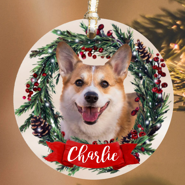 Personalized Pet Christmas Garland Ornaments Decoration | MCGift5715