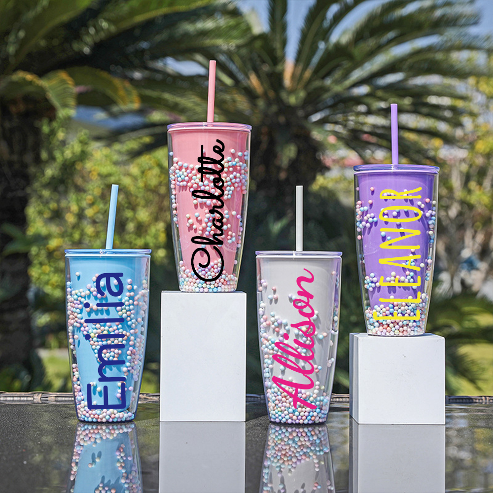 Personalised BPA Free 24oz Rainbow Tumblers Bottles | YouBottle73