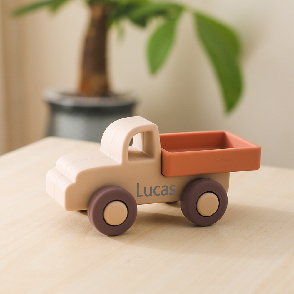 Personalized Kid Silicone Plane and Car Toy | CWToy99