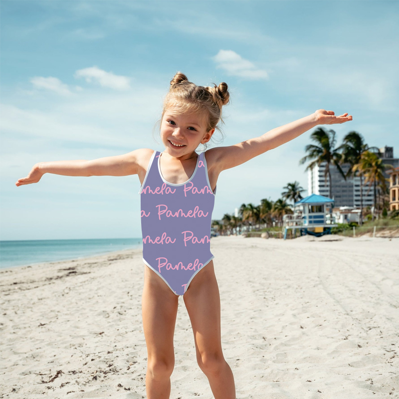 Personalized Monogram Color Swimsuit for Summer | InSwin05