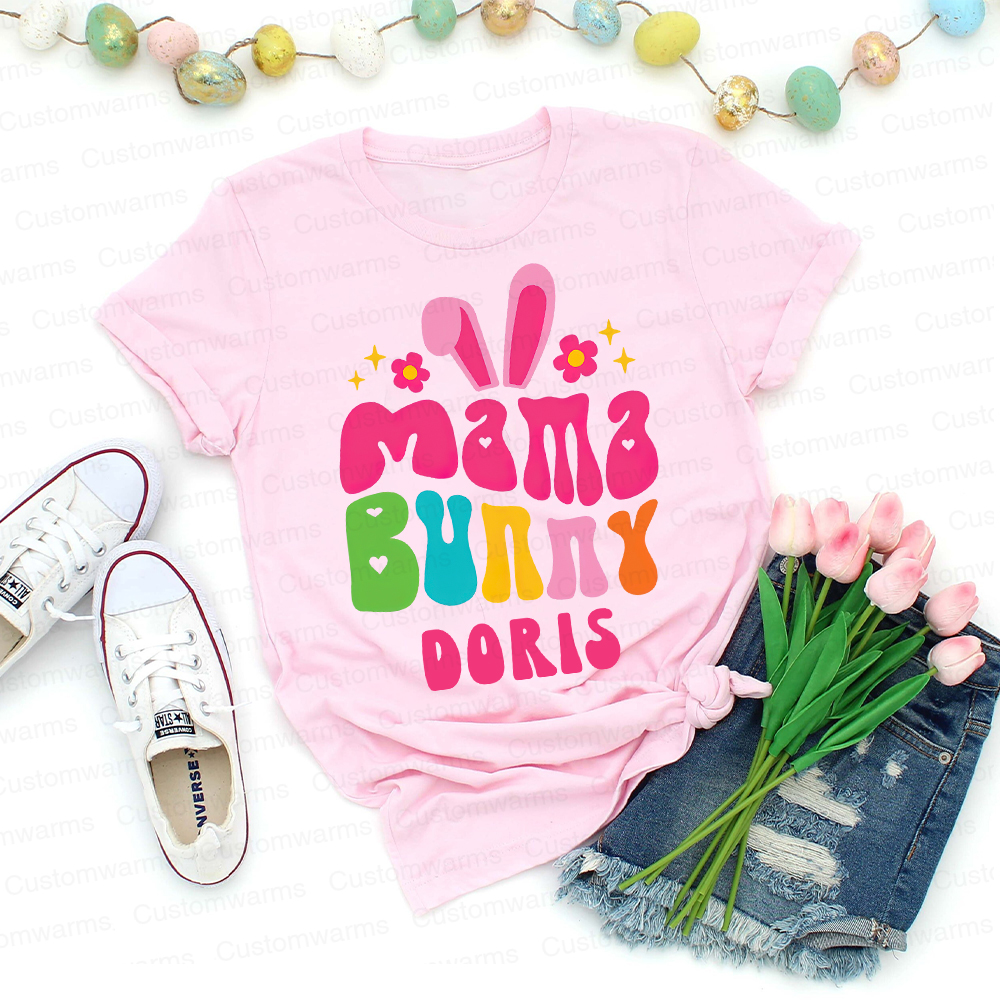 Personalized Family Happy Easter Matching Shirt | CWEaster75