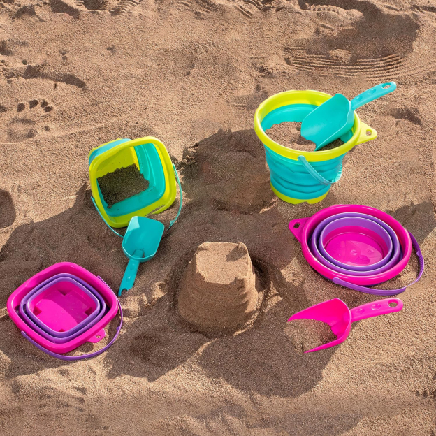 Personalized Kids Summer Beach Bucket Toys | CWBeach182