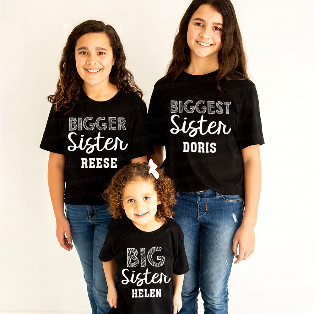 Personalized Matching Sibling Shirts | CWSibling02
