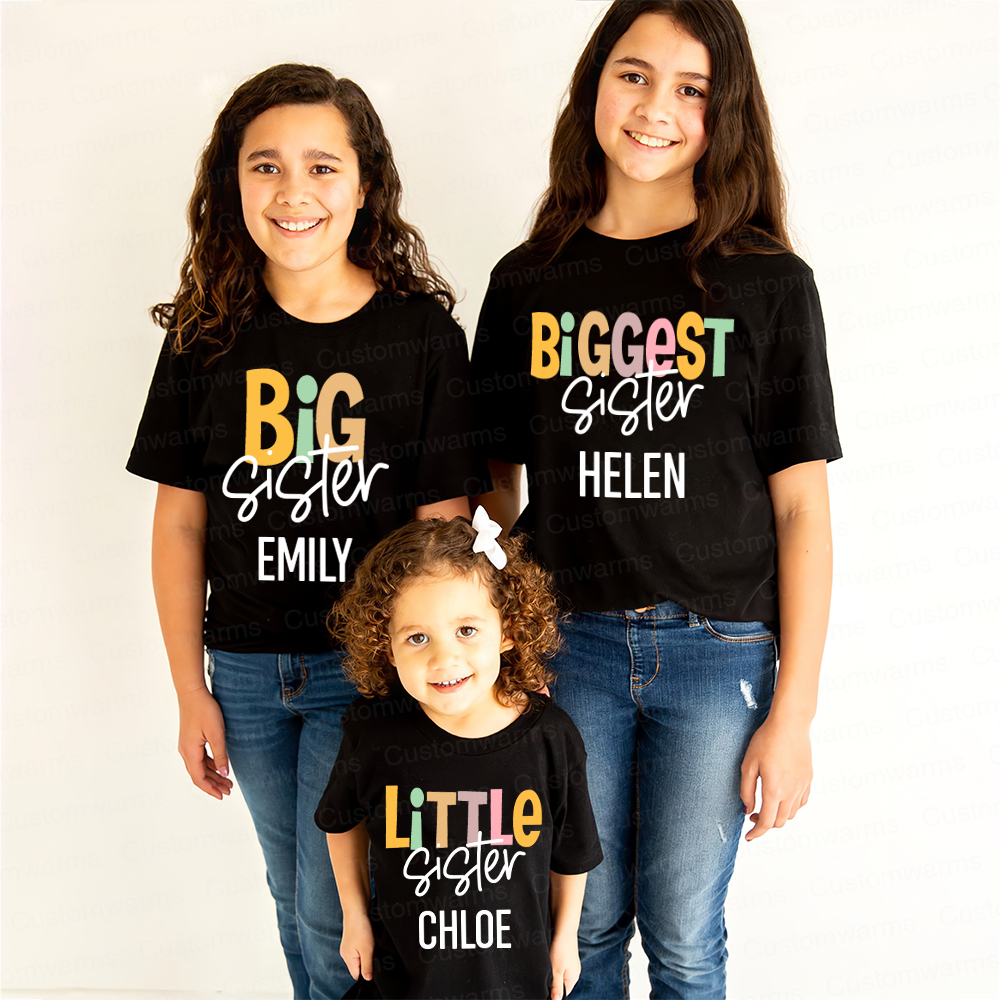 Personalized Matching Sibling Shirts | CWSibling04