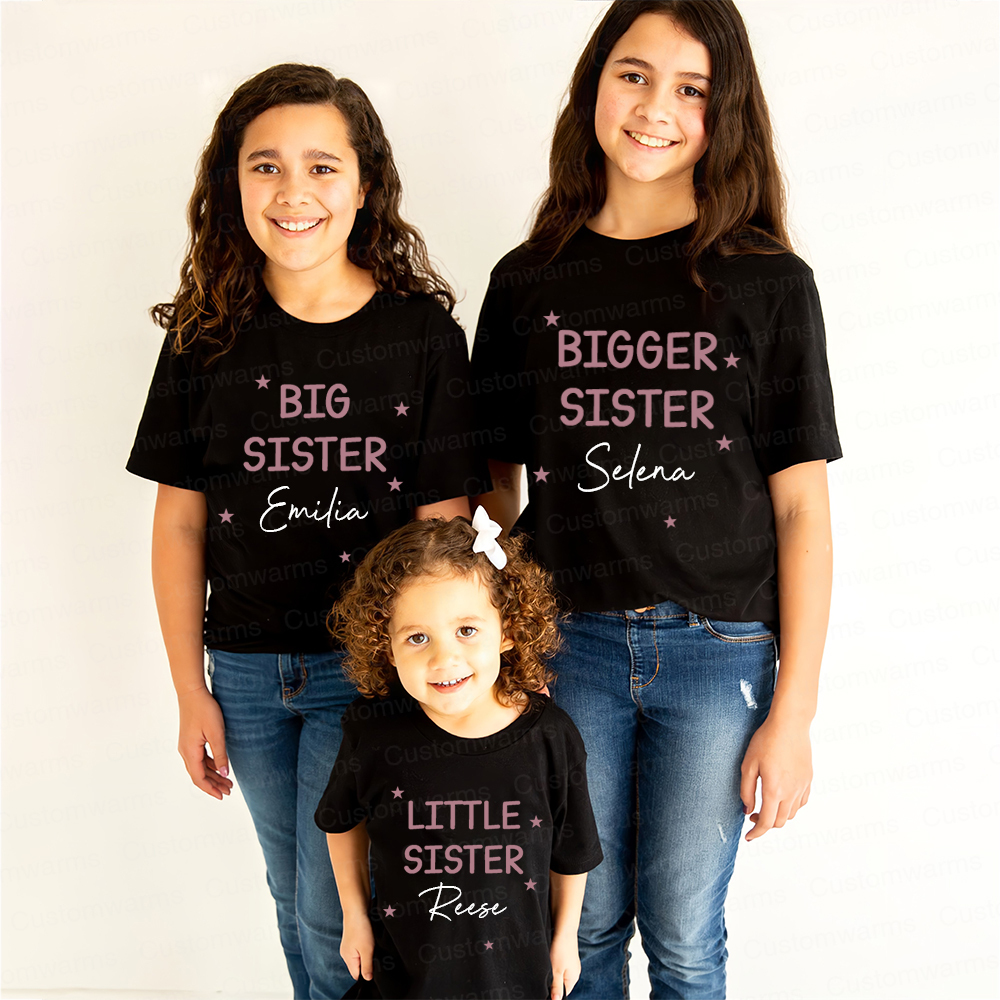 Personalized Matching Sibling Shirts | CWSibling10