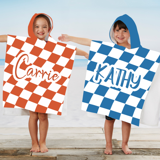 Personalized Hooded Beach Towel for Summer & Beach | CWHTowel41