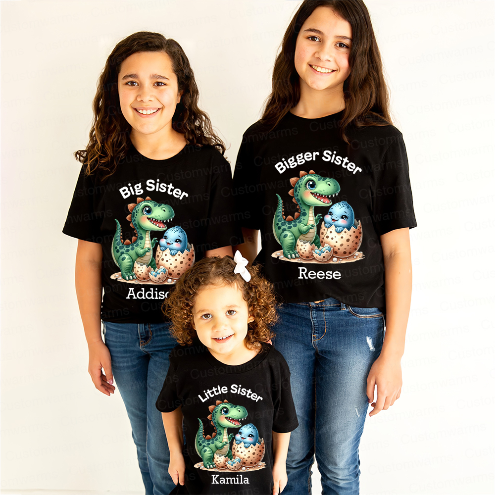 Personalized Matching Sibling Shirts | CWSibling13
