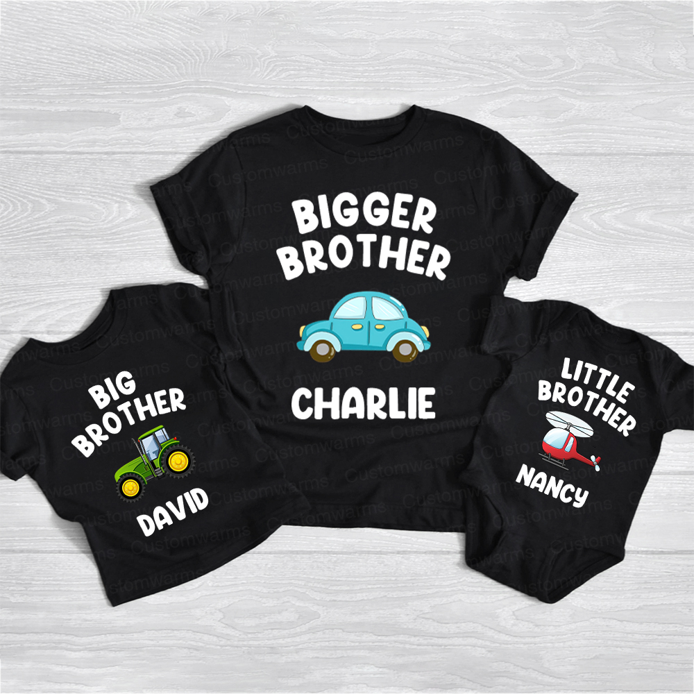 Personalized Matching Sibling Shirts | CWSibling17