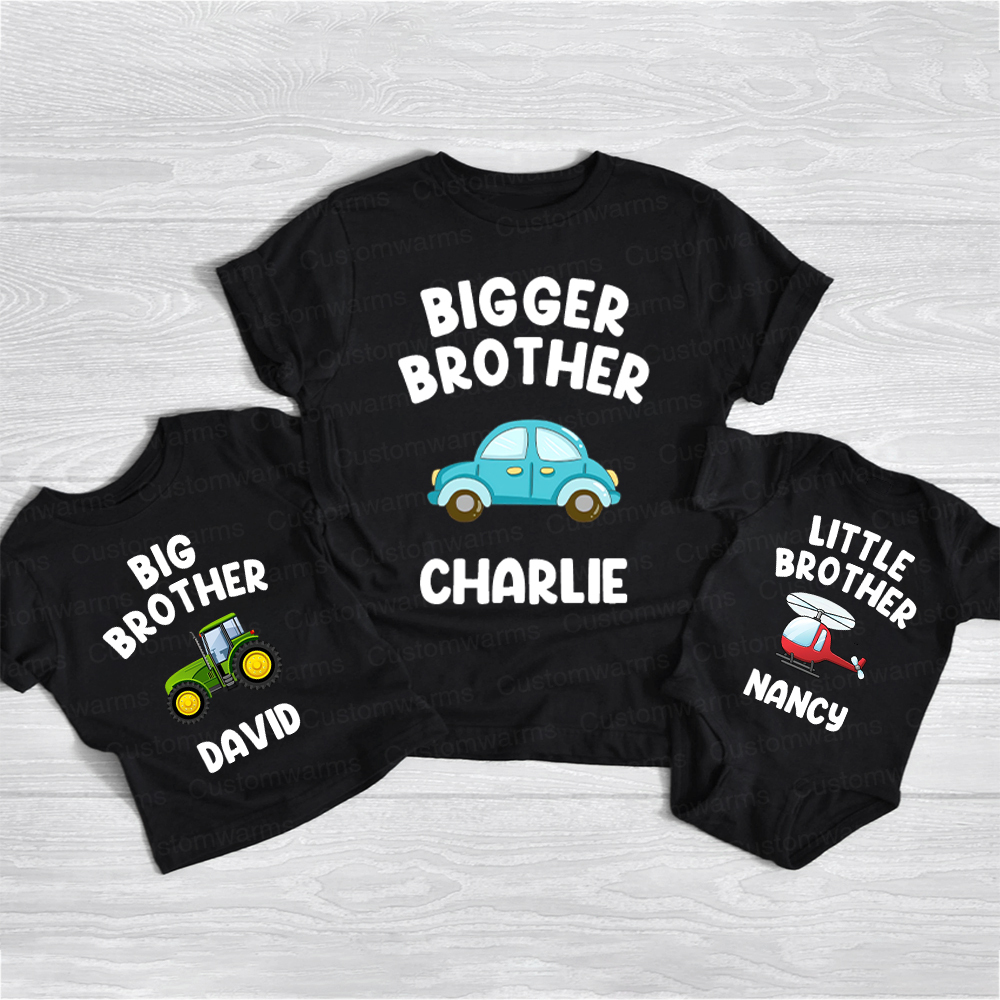 Personalized Matching Sibling Shirts | CWSibling17