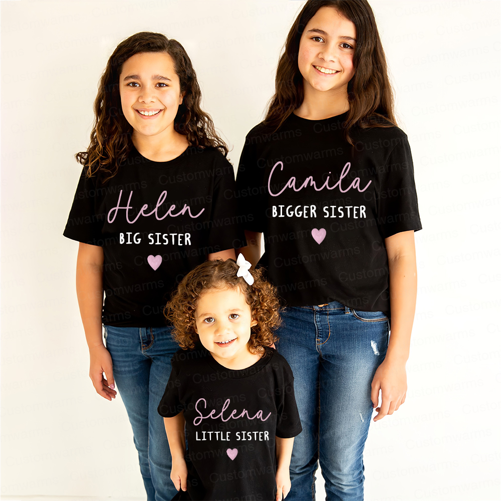 Personalized Matching Sibling Shirts | CWSibling18