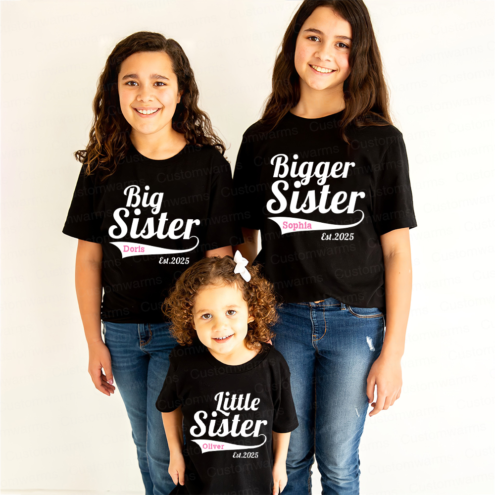 Personalized Matching Sibling Shirts | CWSibling23
