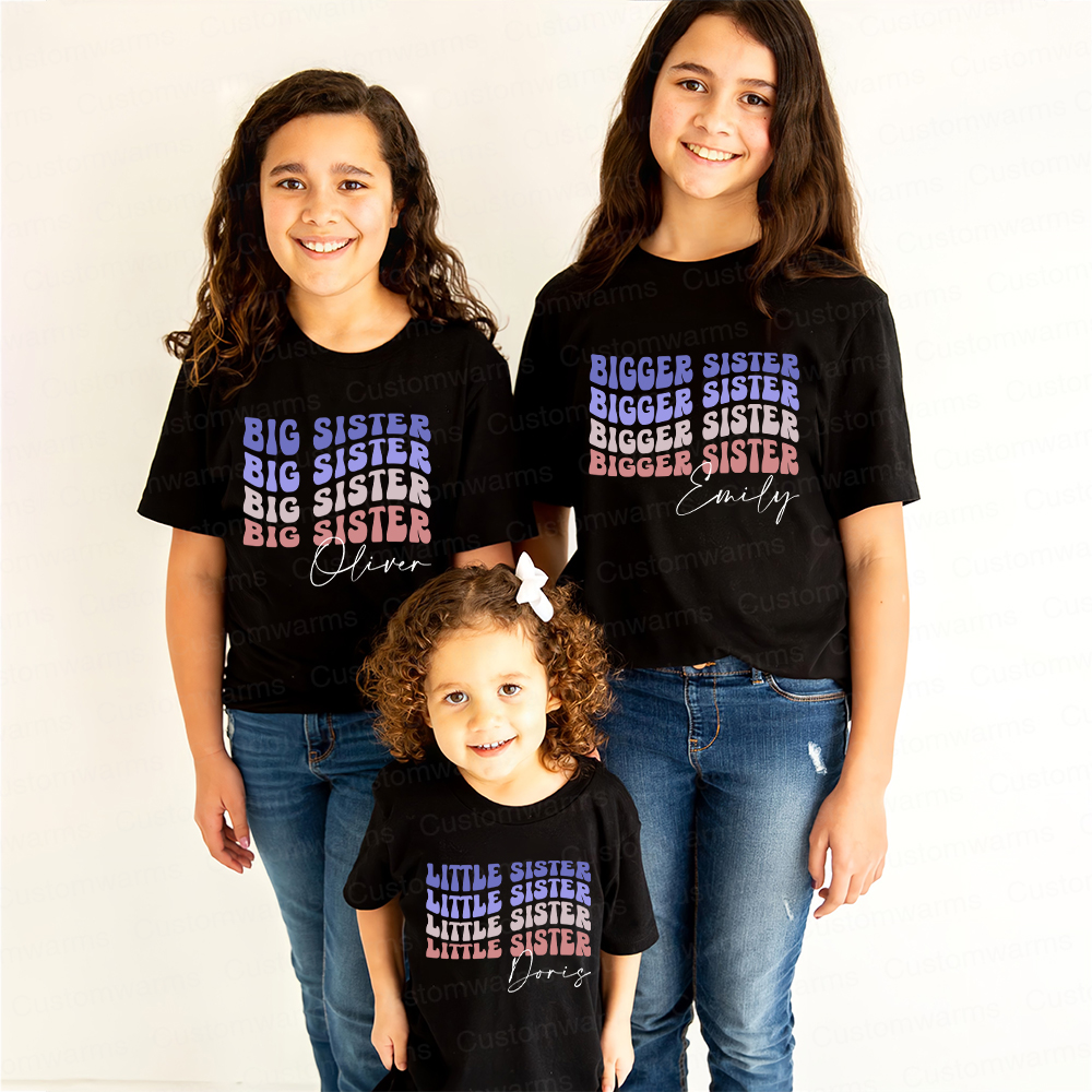 Personalized Matching Sibling Shirts | CWSibling24