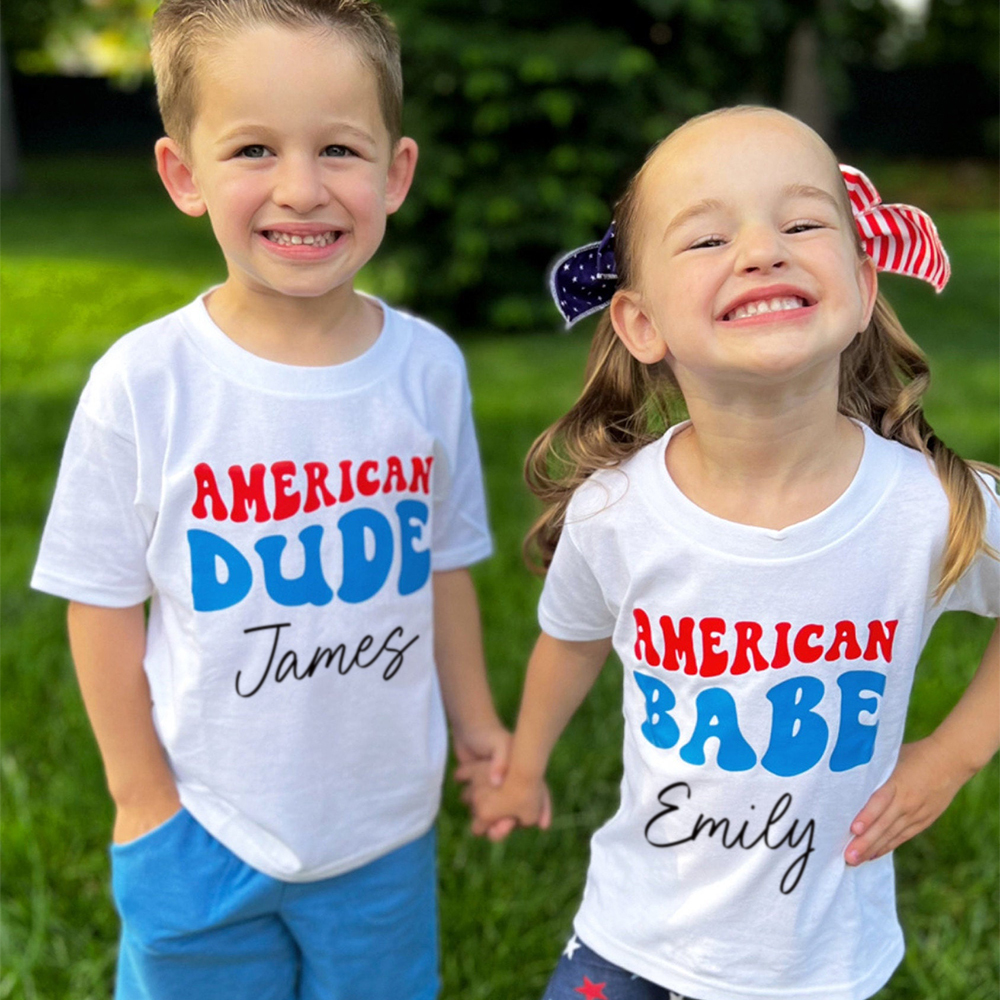 Personalized 4th of July Independence Day Shirts | CWBaby237