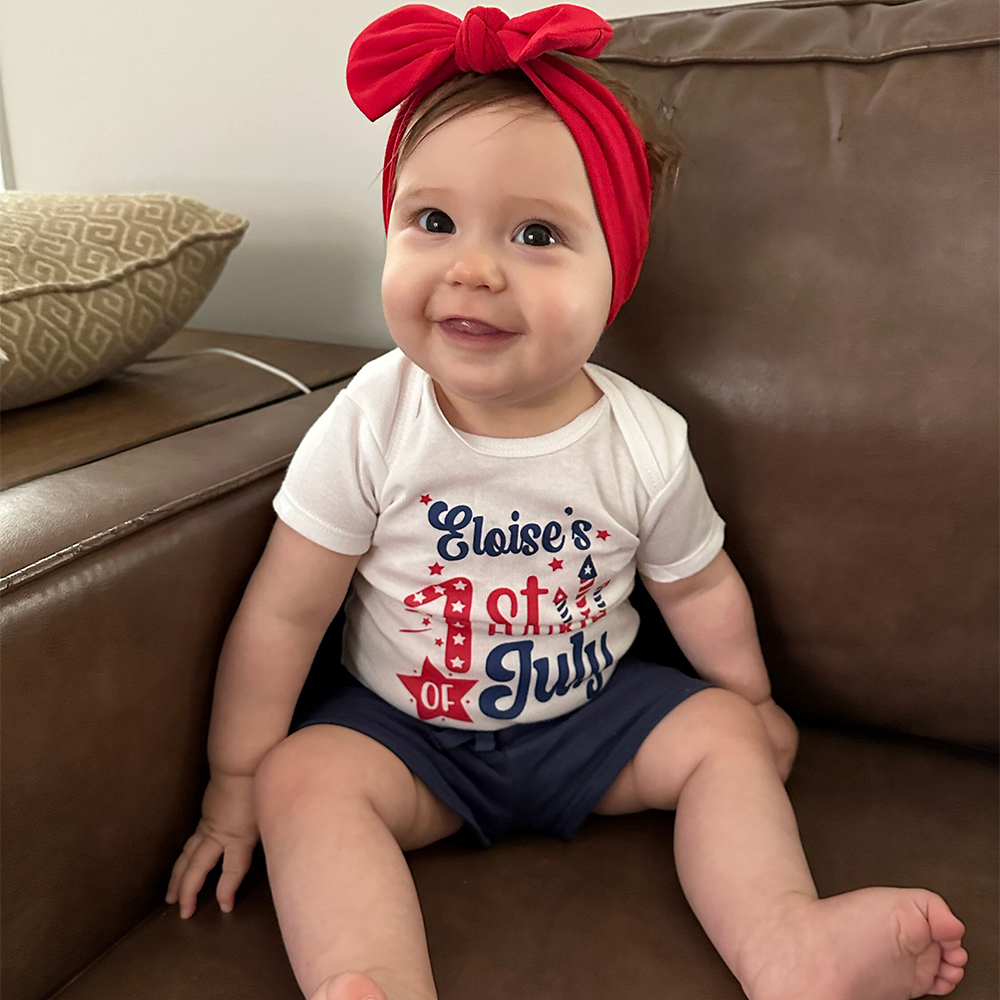 Personalized 4th of July Independence Day Shirts | CWBaby241