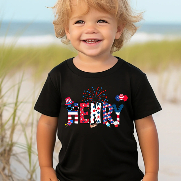 Personalized 4th of July Independence Day Shirts | CWBaby242