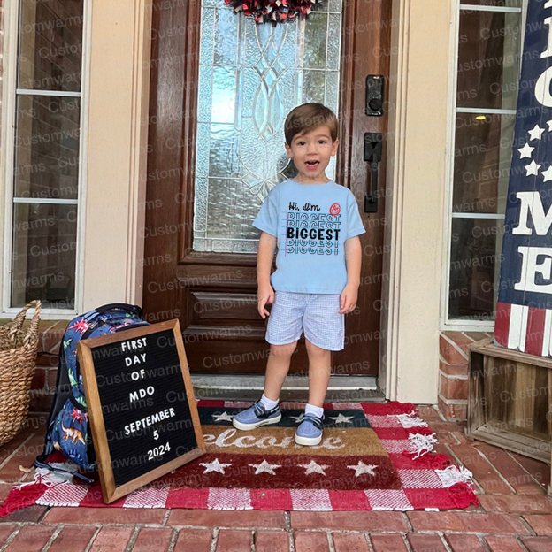 Personalized First Day Of Back To School Shirt | CWSchool07