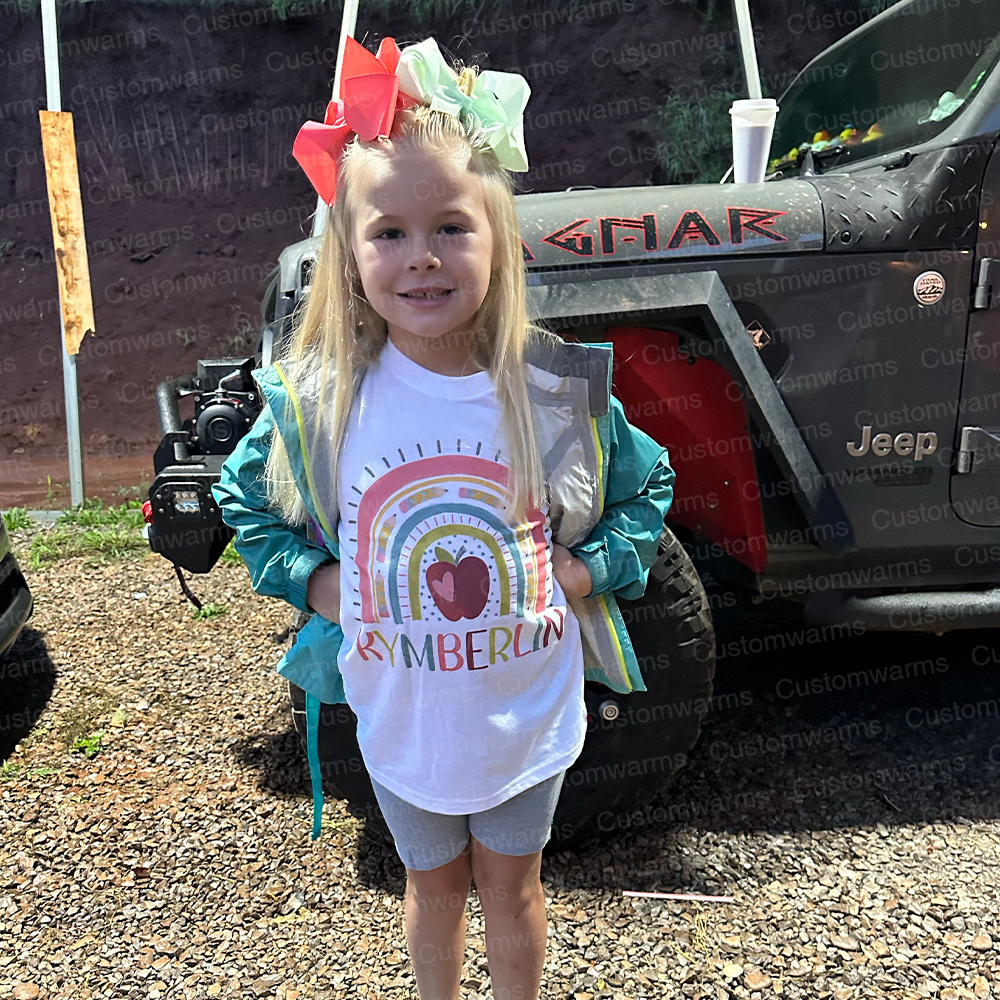 Personalized First Day Of Back To School Shirt | CWSchool14