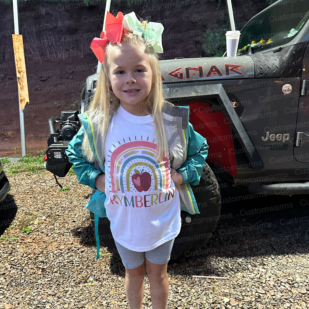 Personalized First Day Of Back To School Shirt | CWSchool14