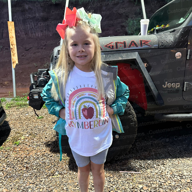 Personalized First Day Of Back To School Shirt | CWSchool14
