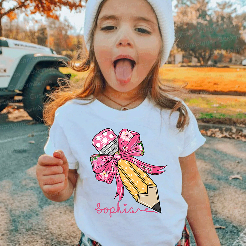 Personalized First Day Of Back To School Shirt | CWSchool15