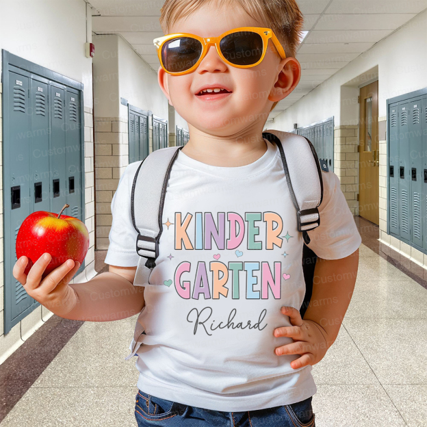 Personalized First Day Of Back To School Shirt | CWSchool28
