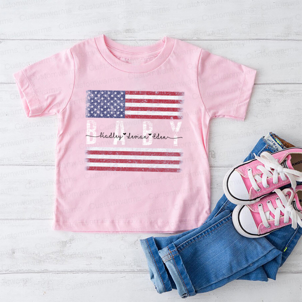 Personalized Matching 4th of July Family Shirt | CWFamily118