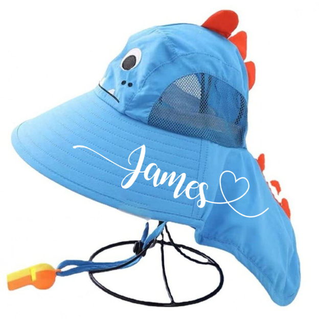 Personalized Wide Brim Breathable Windproof Sun Hat | CWBeach200