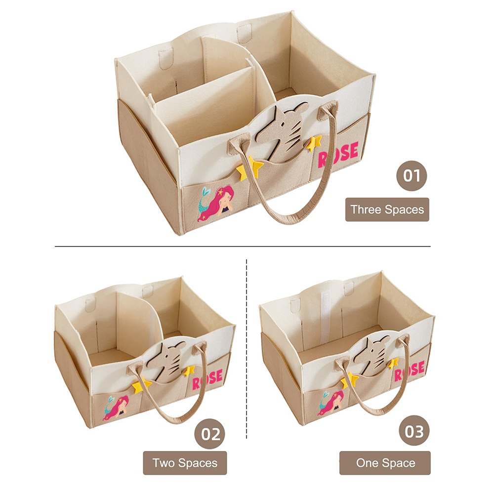 Personalized Baby Accessories & Diapers Portable Nursery Bag | CWToy142