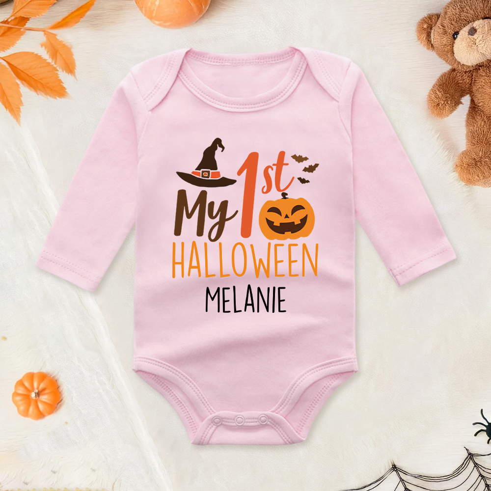Personalized Baby Lovely First Halloween Outfit | CWHalloween23
