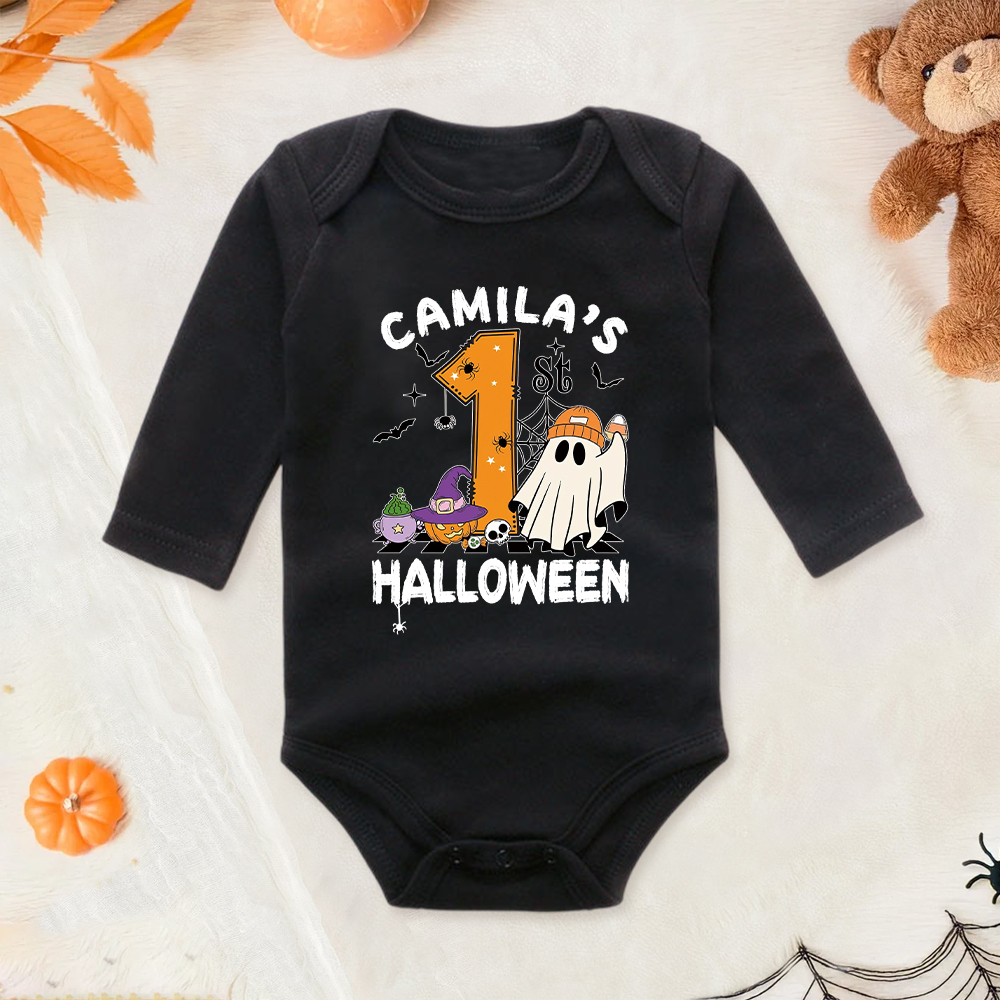Personalized Baby Lovely First Halloween Outfit | CWHalloween27