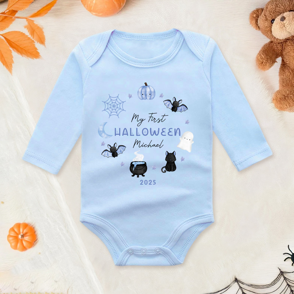 Personalized Baby Lovely First Halloween Outfit | CWHalloween28