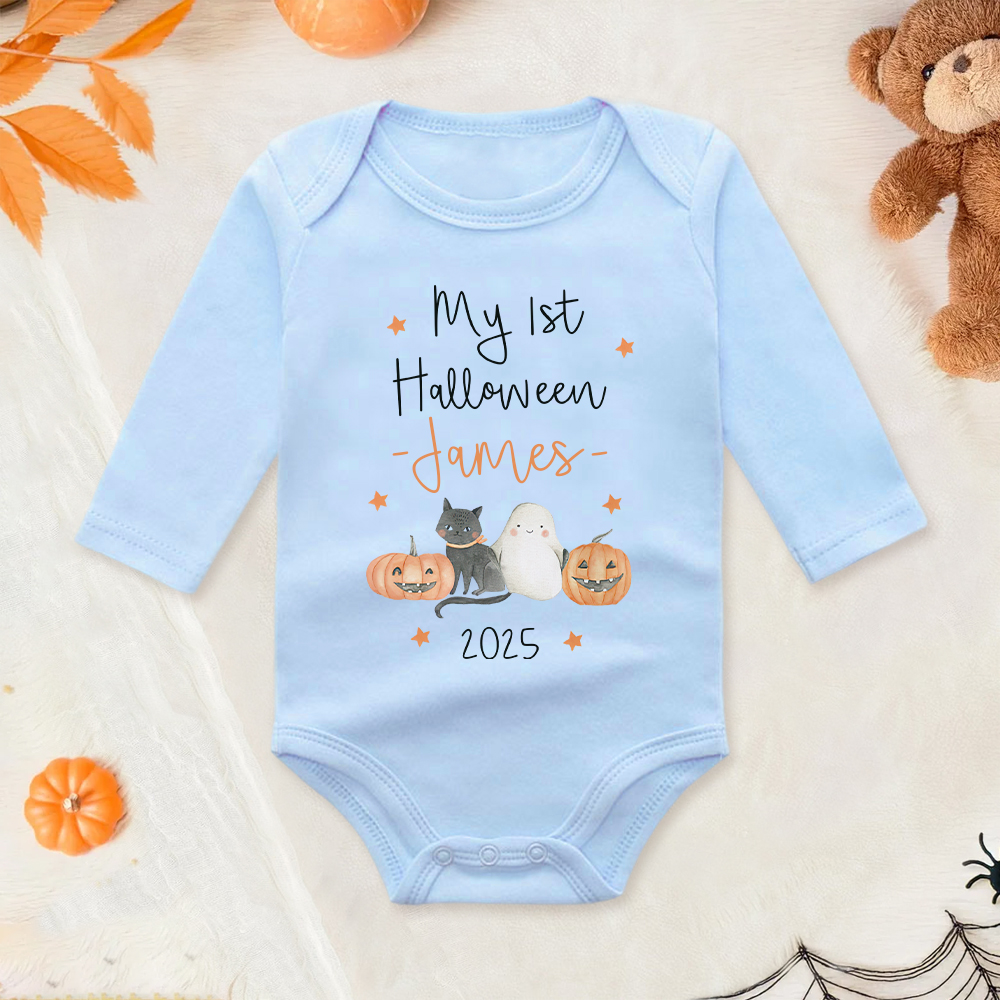 Personalized Baby Lovely First Halloween Outfit | CWHalloween30