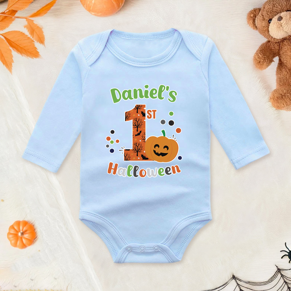 Personalized Baby Lovely First Halloween Outfit | CWHalloween41