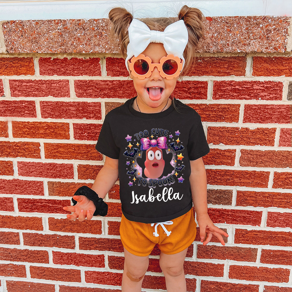 Personalized Larva's Halloween Funny Kid Shirt | Larva07
