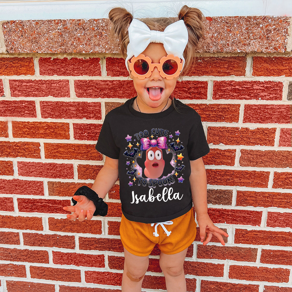 Personalized Larva's Halloween Funny Kid Shirt | Larva07